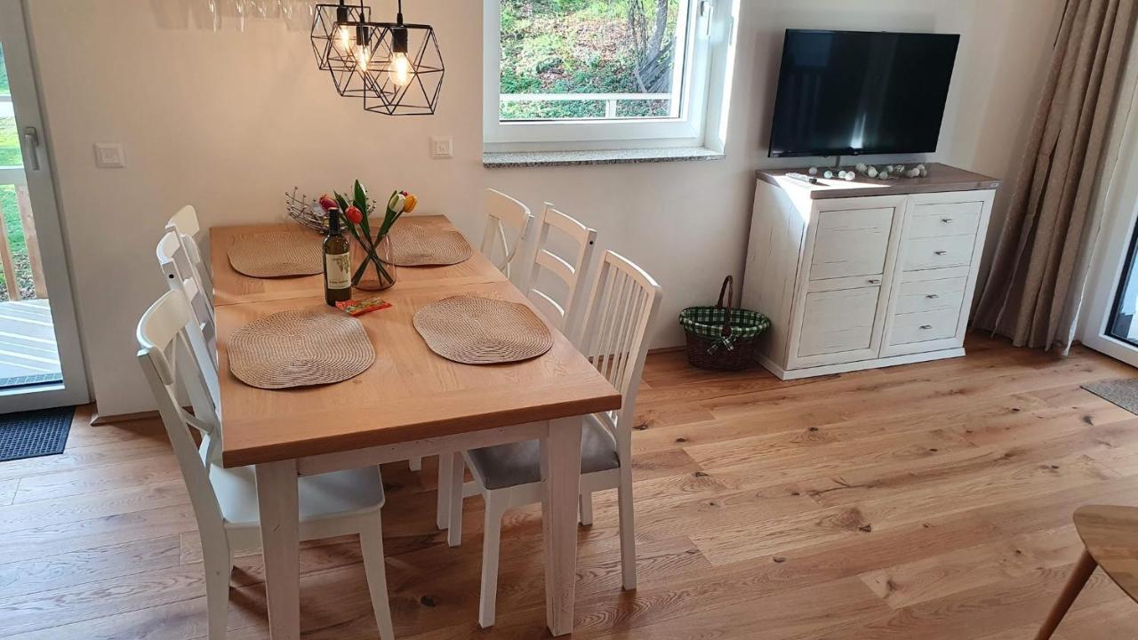 Ferienwohnung Edelbach Deluxe Sattendorf ภายนอก รูปภาพ