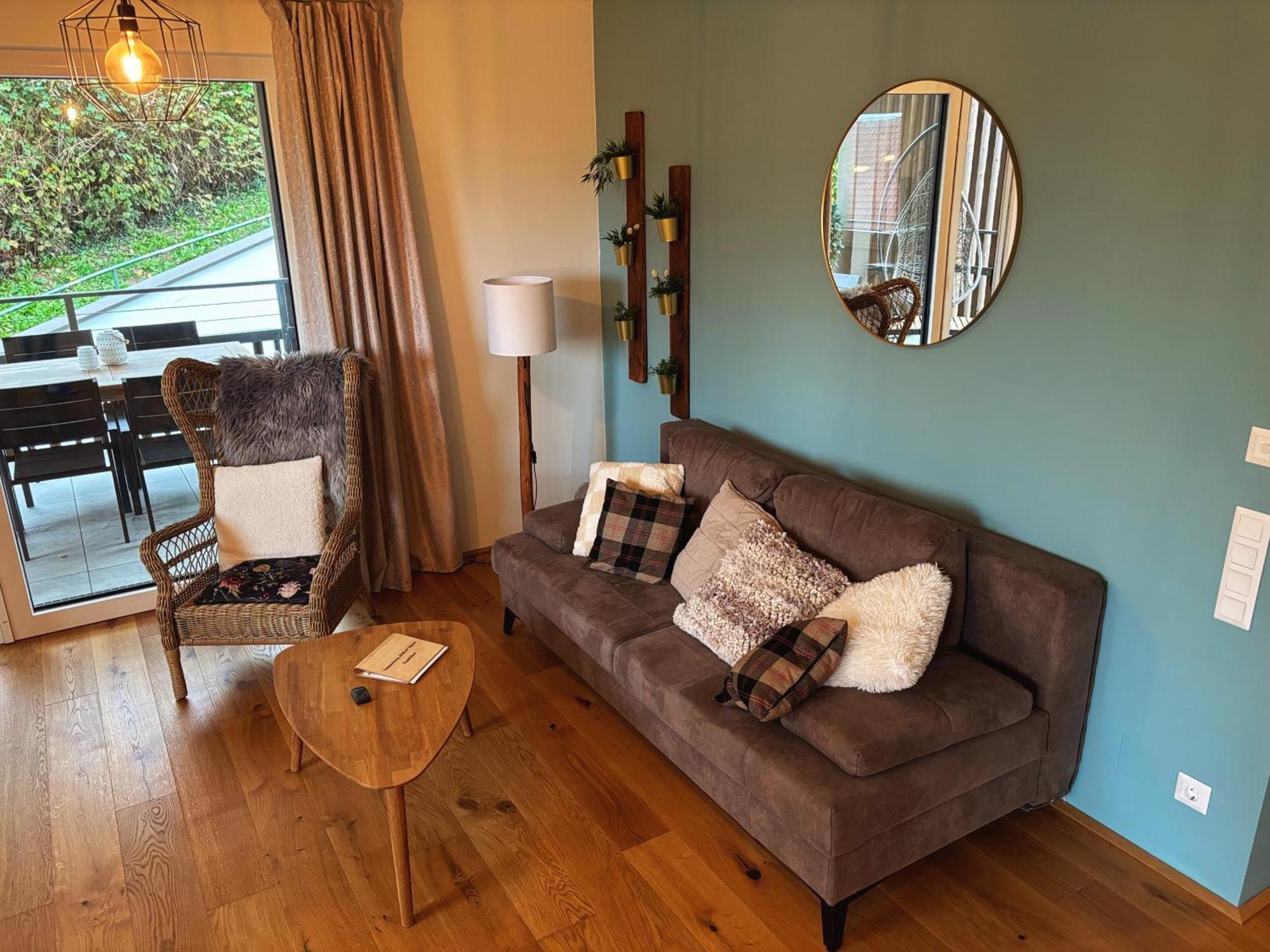 Ferienwohnung Edelbach Deluxe Sattendorf ภายนอก รูปภาพ